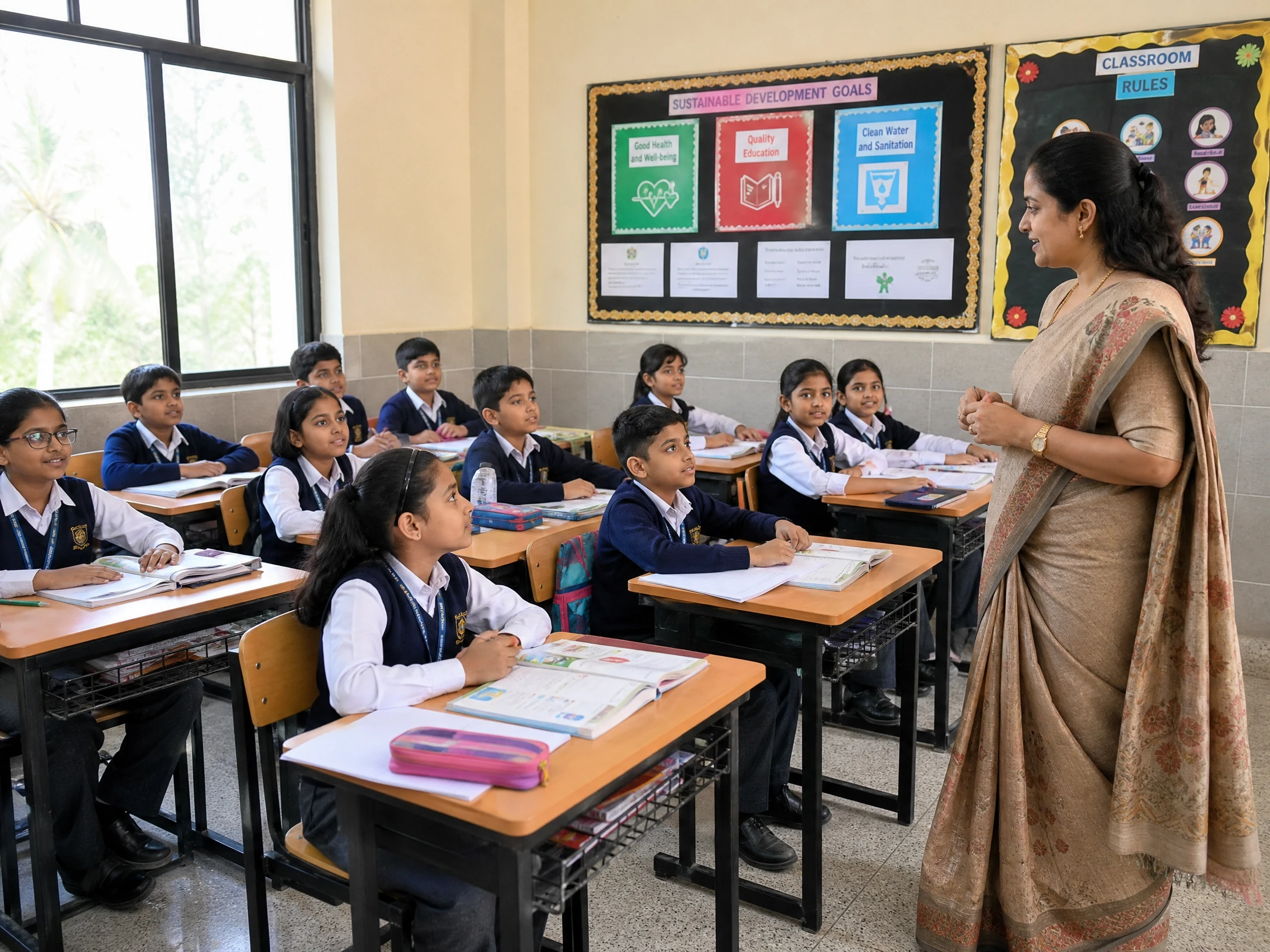 Galaxy International School Vibrant Classroom